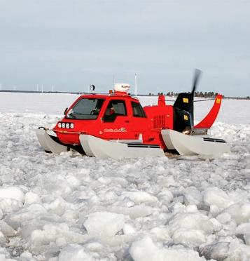 Hydrokopter i vinterföre